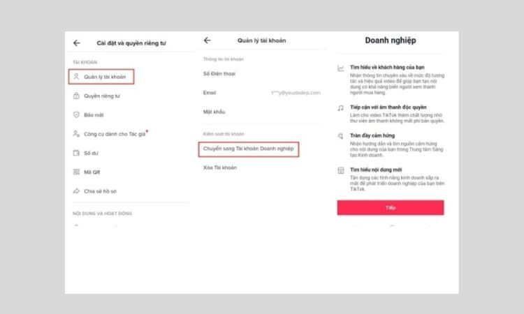 Gắn link Shopee tại Tiểu sử (Bio)