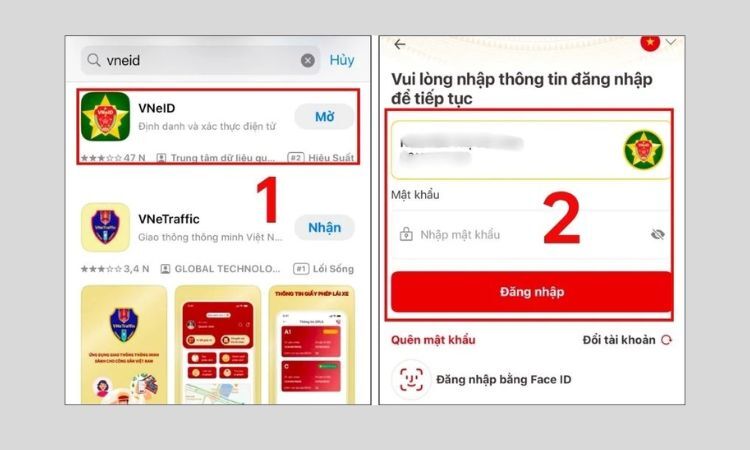 Cách xác thực sim chính chủ trên VNeID