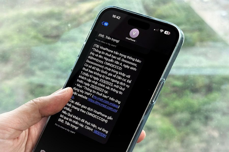 cách kiểm tra SIM chính chủ