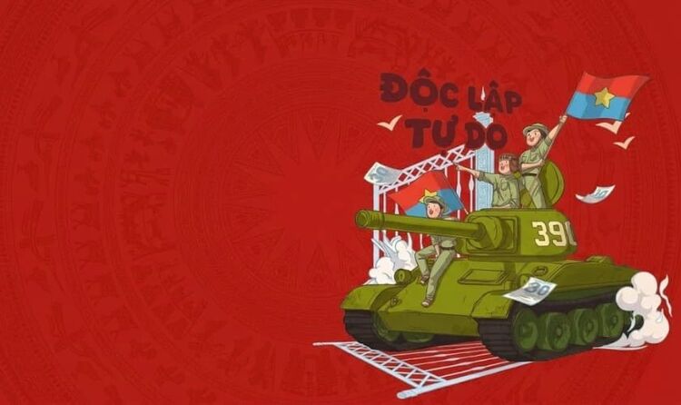 Background 30/4 - 1/5 cute, đáng yêu