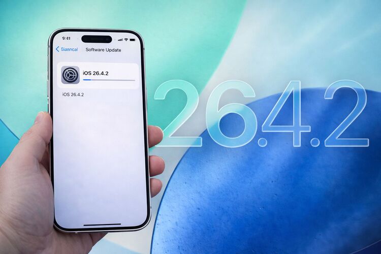 Cập nhật hệ điều hành iOS 26.4.2