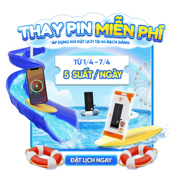 miễn phí pin iphone