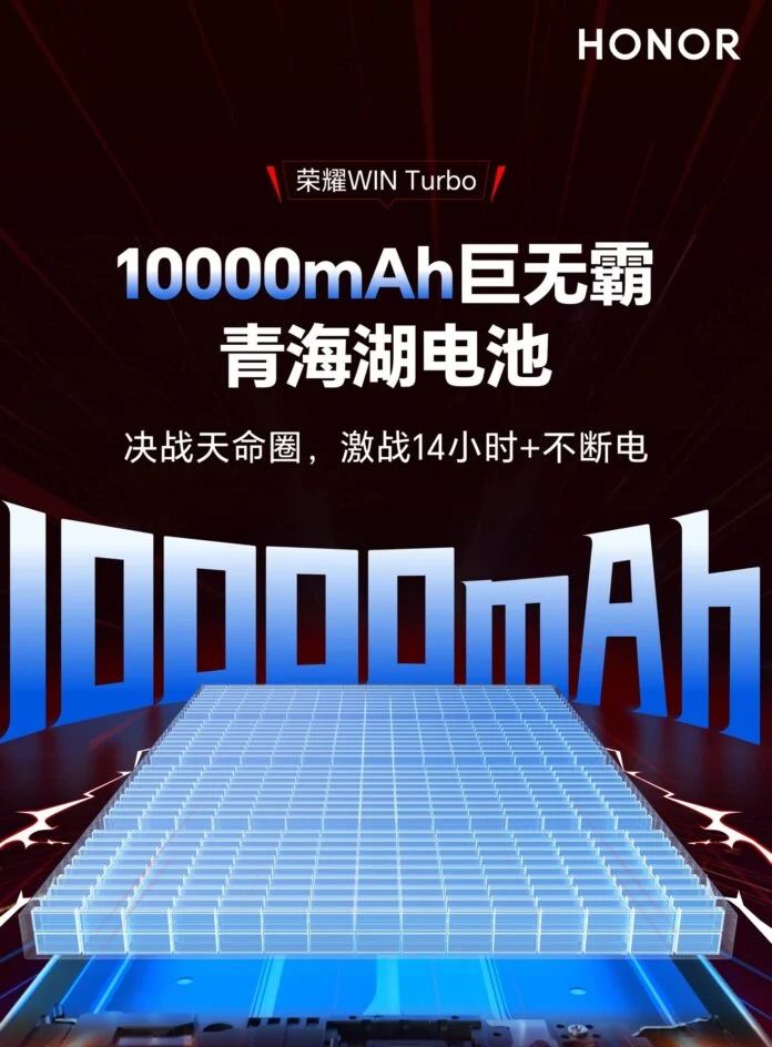 dung lượng pin Honor WIN Turbo