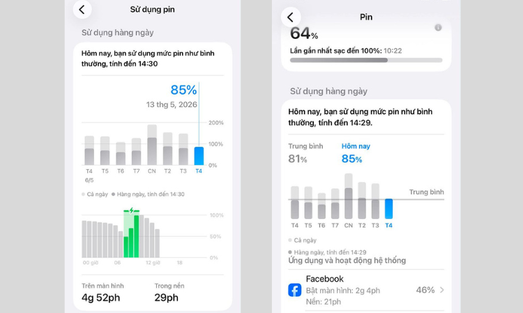 ios 26.5 có hao pin không