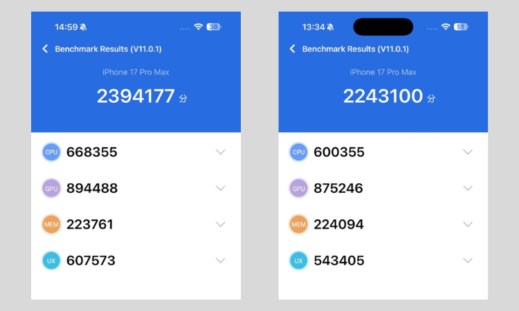 Đánh giá hiệu năng iOS 26.5