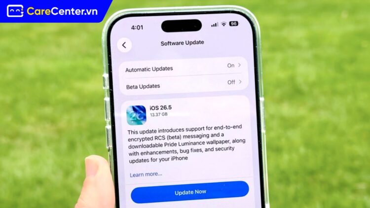 iOS 26.5 ra mắt