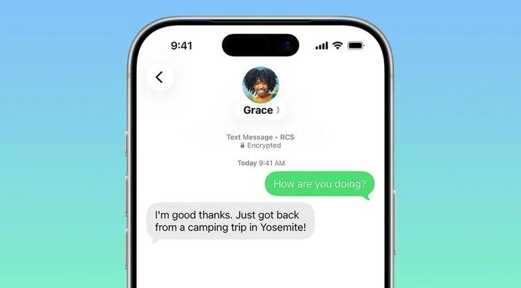 Mã hóa đầu cuối cho tin nhắn RCS iOS 26.5