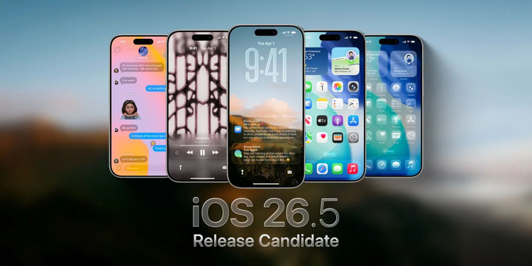 iOS 26.5 RC ra mắt